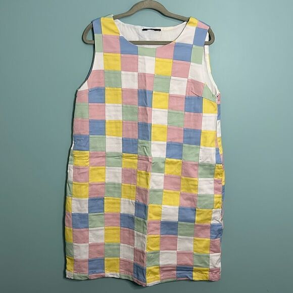 Kiel James Patrick Caddyshack Patchwork Shift Preproduction SAMPLE - Picture 3 of 9